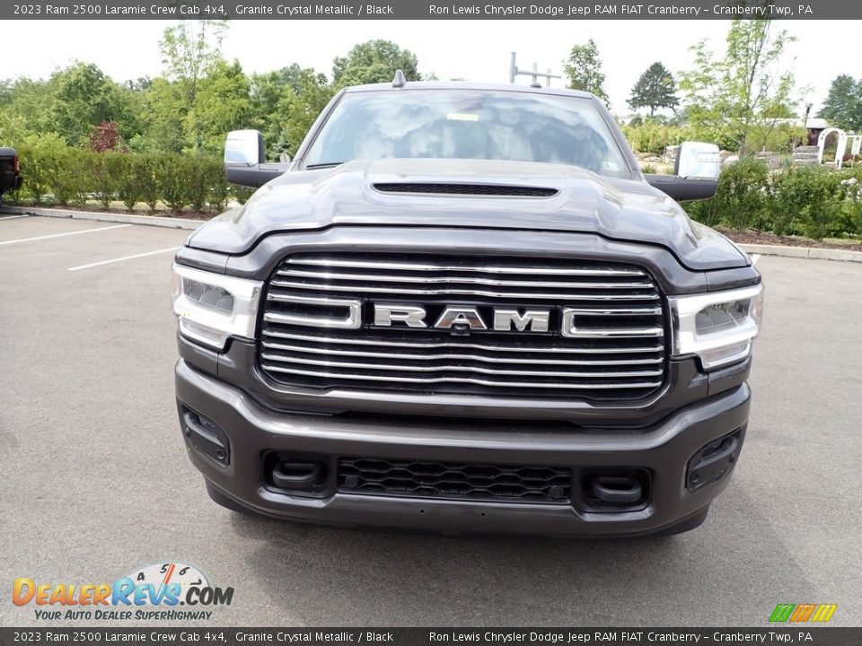 2023 Ram 2500 Laramie Crew Cab 4x4 Granite Crystal Metallic / Black Photo #8