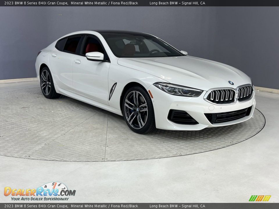 Front 3/4 View of 2023 BMW 8 Series 840i Gran Coupe Photo #3
