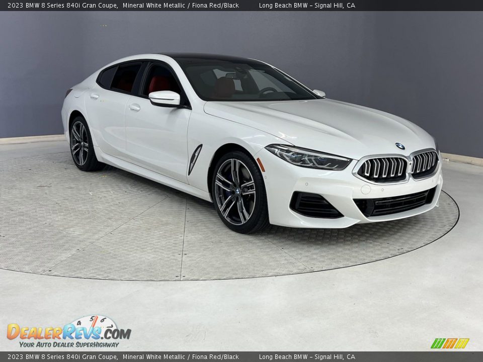 Mineral White Metallic 2023 BMW 8 Series 840i Gran Coupe Photo #4