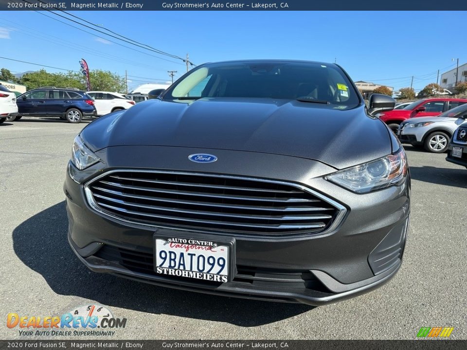 2020 Ford Fusion SE Magnetic Metallic / Ebony Photo #2