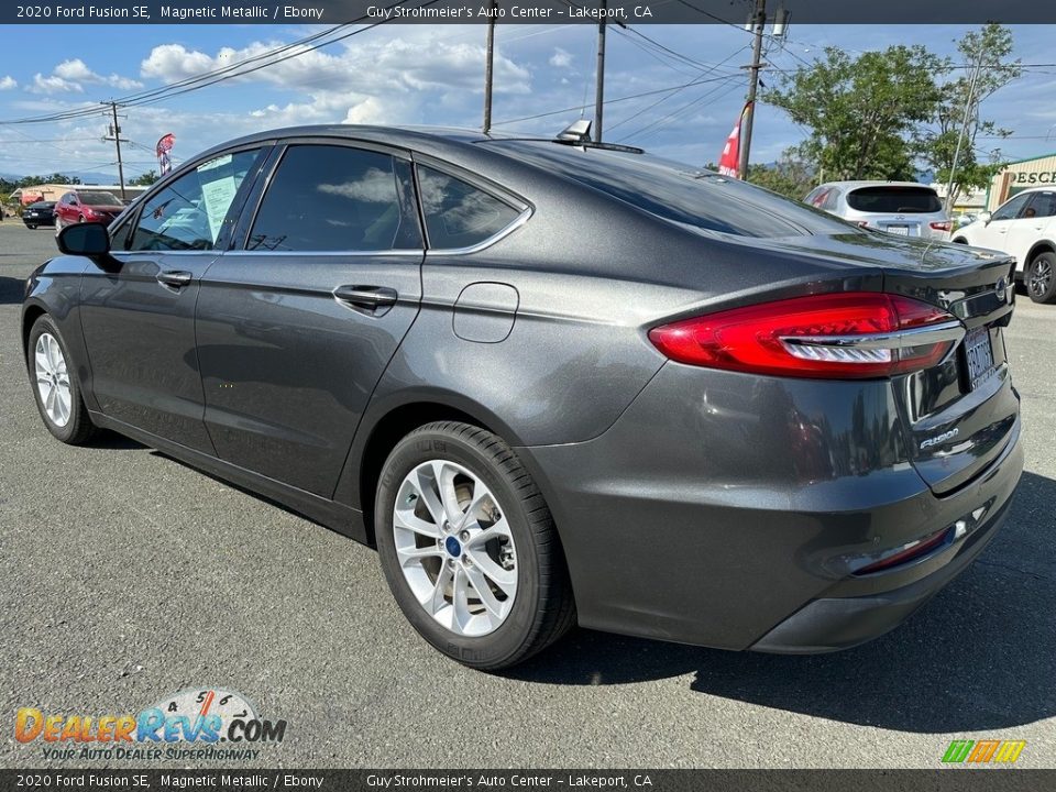 Magnetic Metallic 2020 Ford Fusion SE Photo #4