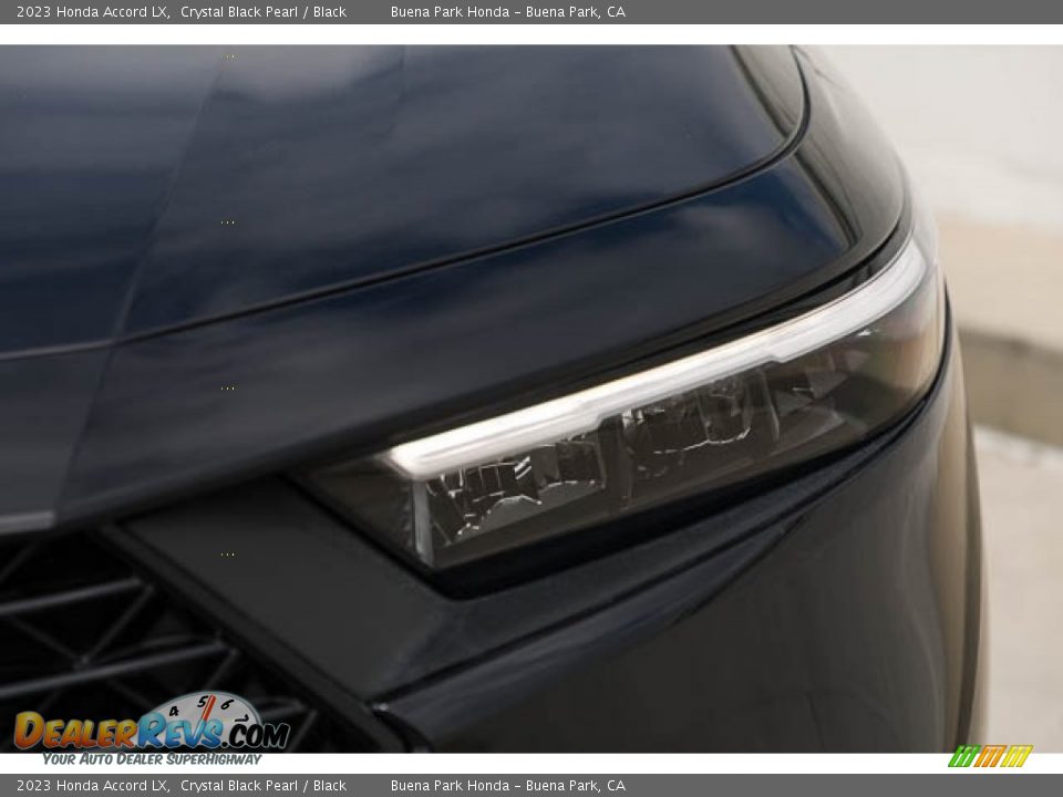2023 Honda Accord LX Crystal Black Pearl / Black Photo #5