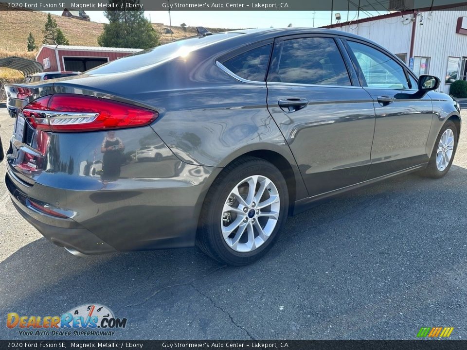 2020 Ford Fusion SE Magnetic Metallic / Ebony Photo #6