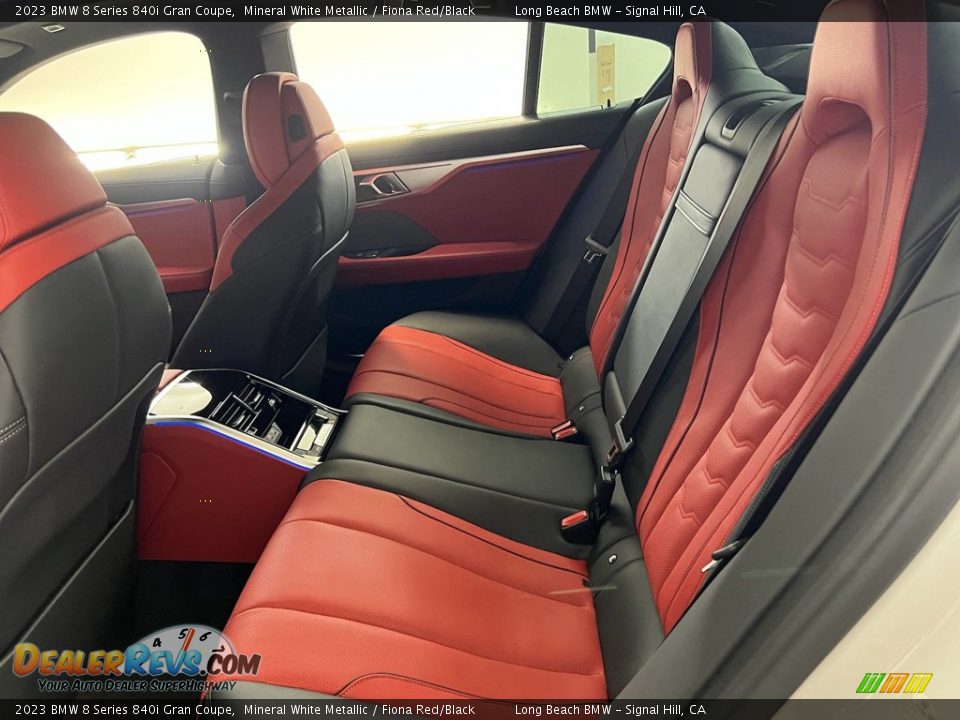 Rear Seat of 2023 BMW 8 Series 840i Gran Coupe Photo #16