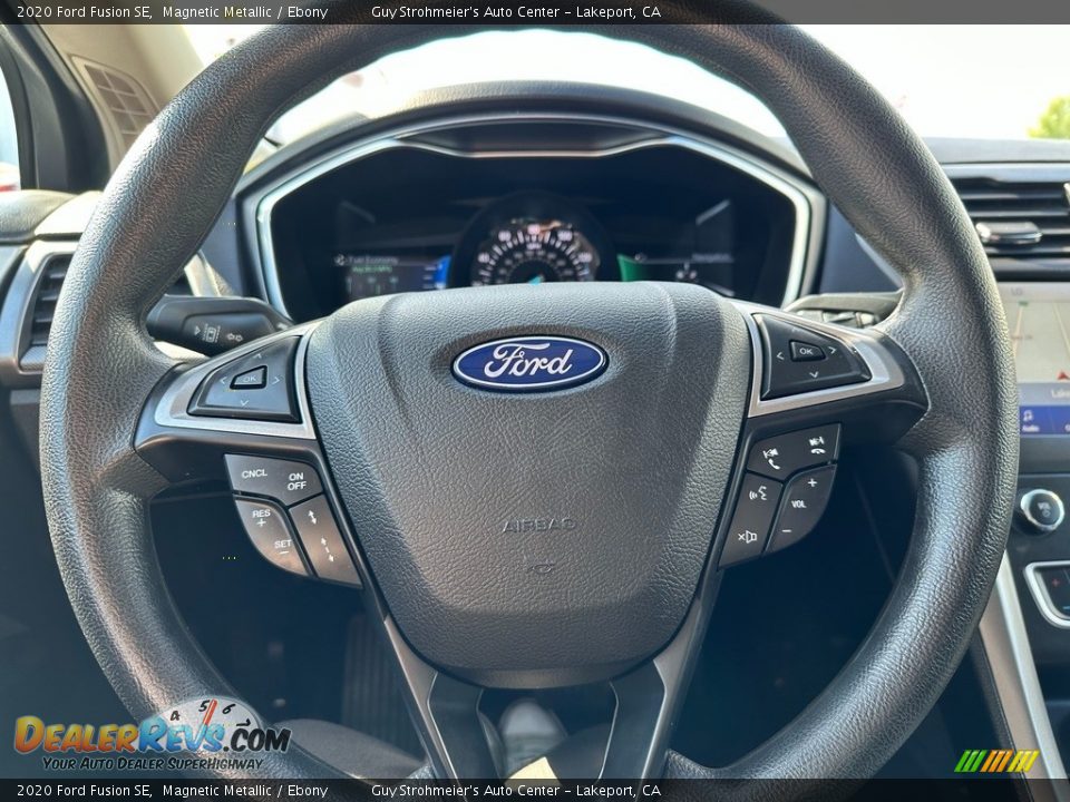 2020 Ford Fusion SE Magnetic Metallic / Ebony Photo #9