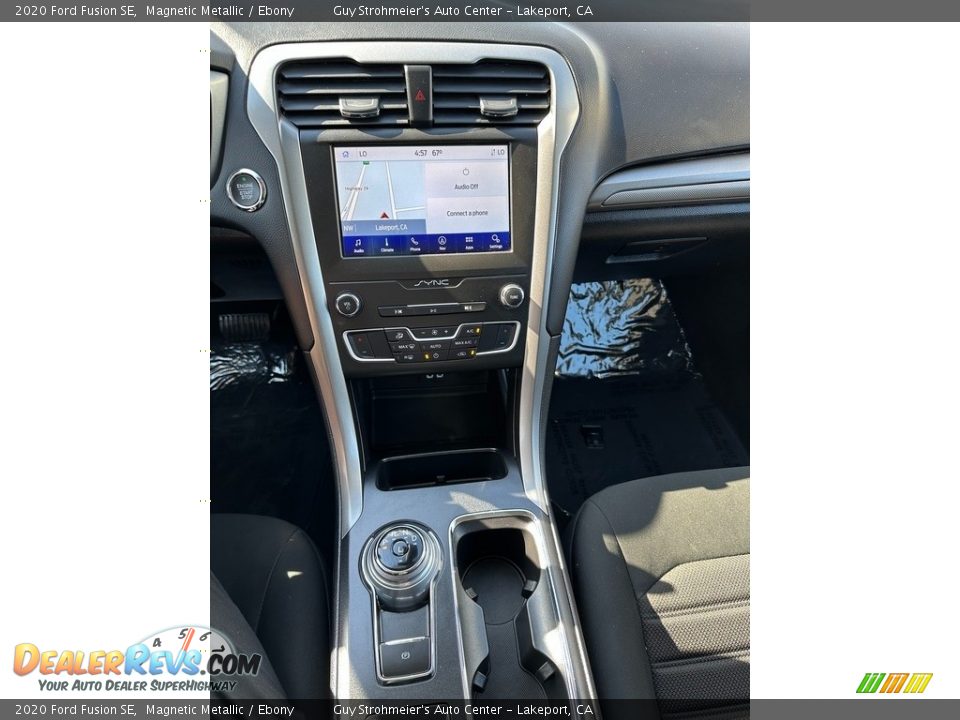 2020 Ford Fusion SE Magnetic Metallic / Ebony Photo #10