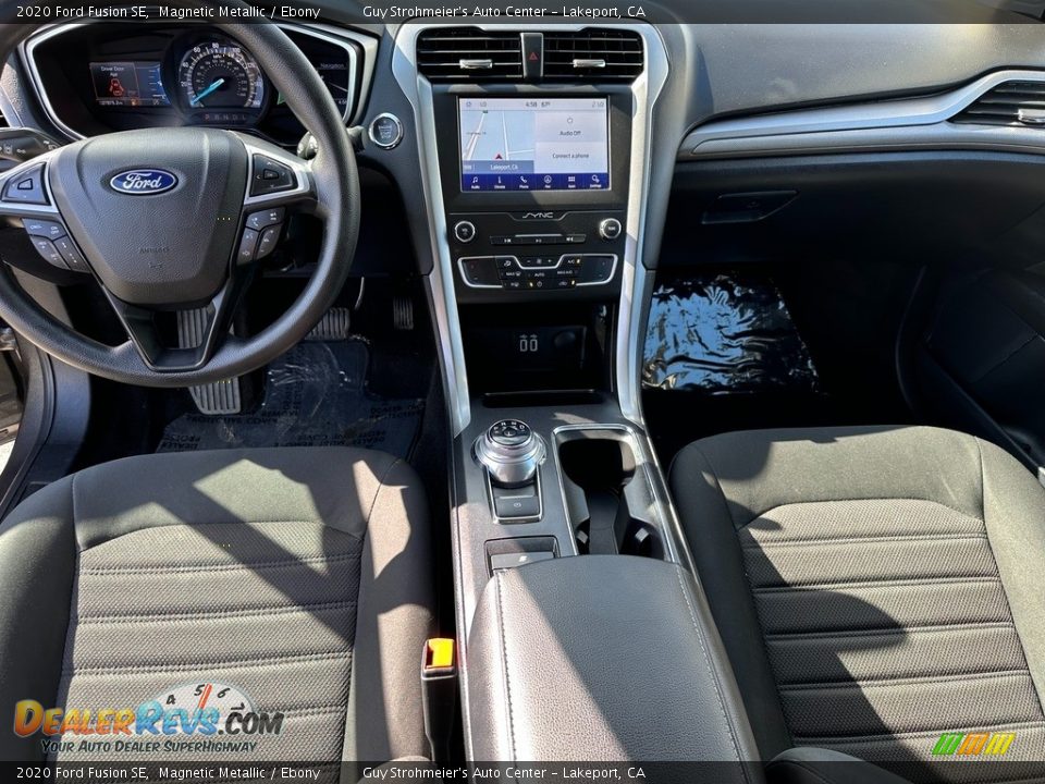 2020 Ford Fusion SE Magnetic Metallic / Ebony Photo #13