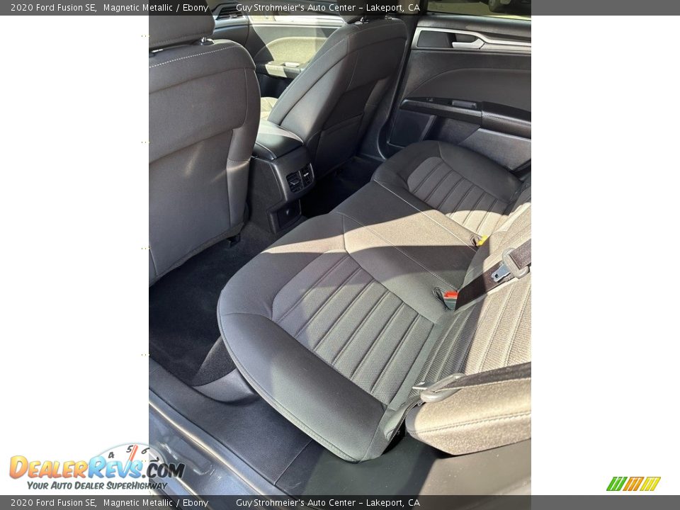 2020 Ford Fusion SE Magnetic Metallic / Ebony Photo #14