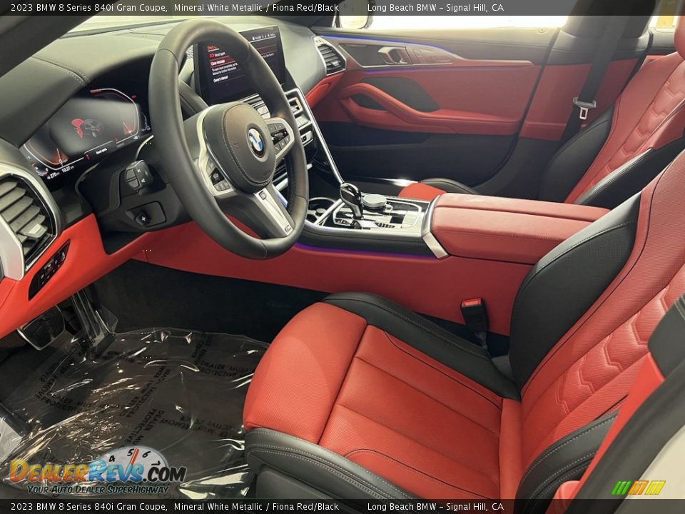 Front Seat of 2023 BMW 8 Series 840i Gran Coupe Photo #22