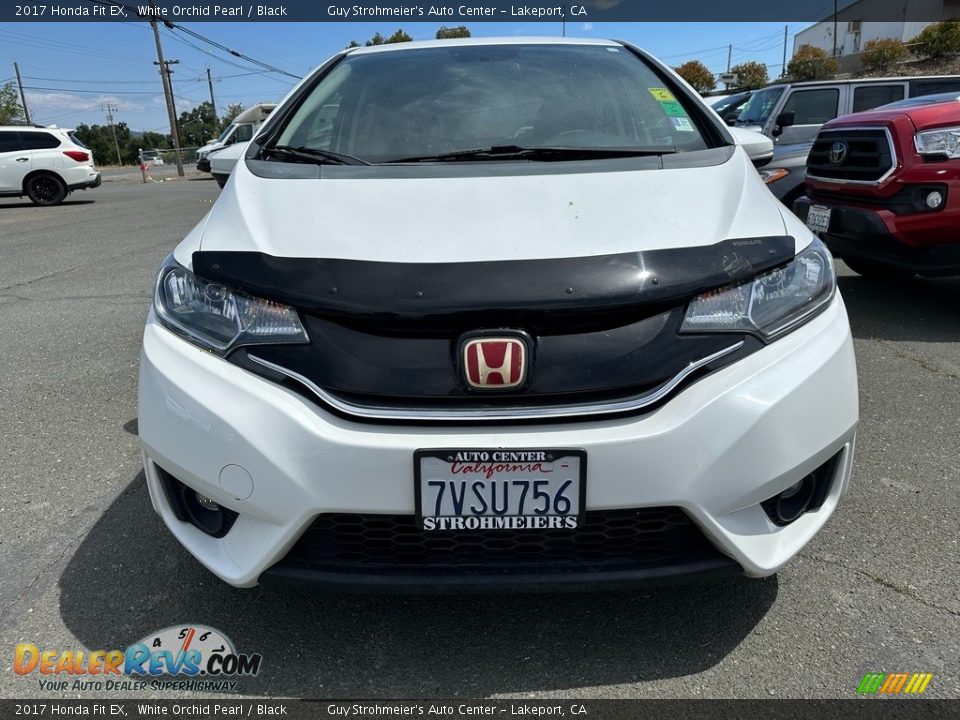 2017 Honda Fit EX White Orchid Pearl / Black Photo #2