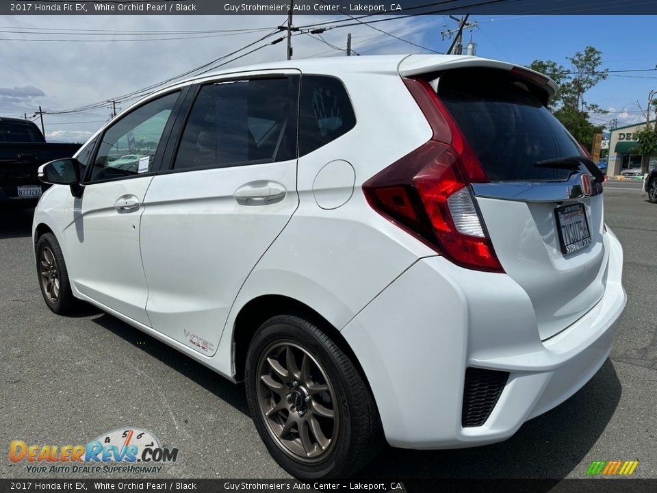 2017 Honda Fit EX White Orchid Pearl / Black Photo #4