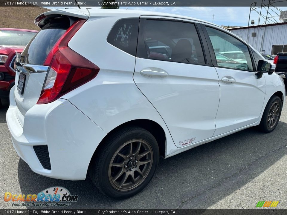 2017 Honda Fit EX White Orchid Pearl / Black Photo #6