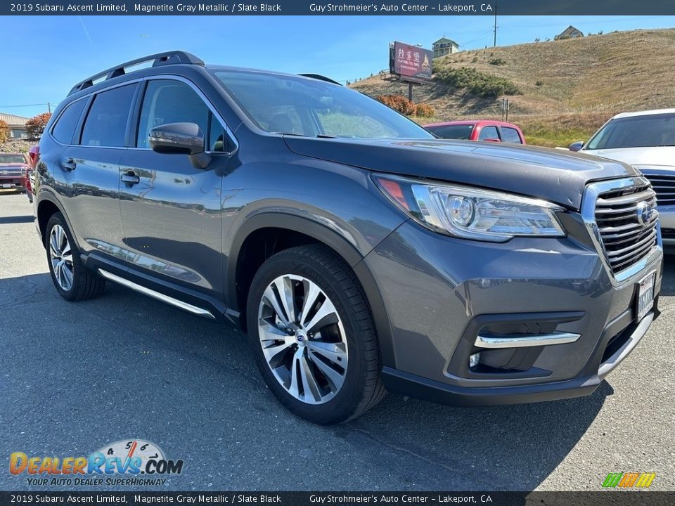 2019 Subaru Ascent Limited Magnetite Gray Metallic / Slate Black Photo #1