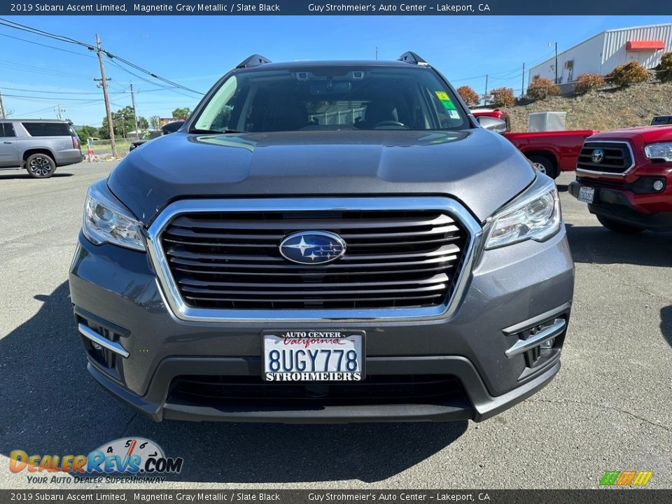 2019 Subaru Ascent Limited Magnetite Gray Metallic / Slate Black Photo #2