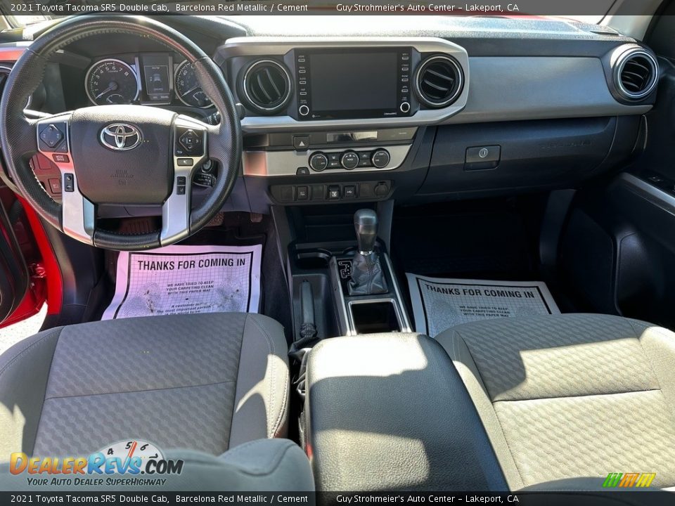 Dashboard of 2021 Toyota Tacoma SR5 Double Cab Photo #12
