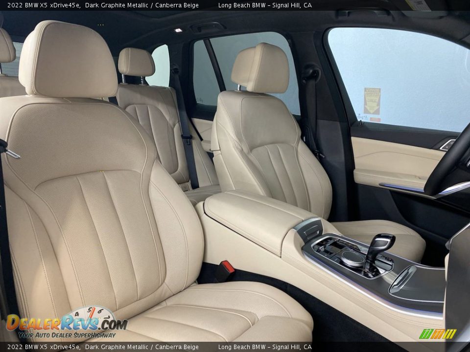 Canberra Beige Interior - 2022 BMW X5 xDrive45e Photo #33