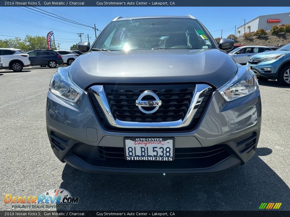 2019 Nissan Kicks S Gun Metallic / Charcoal Photo #2