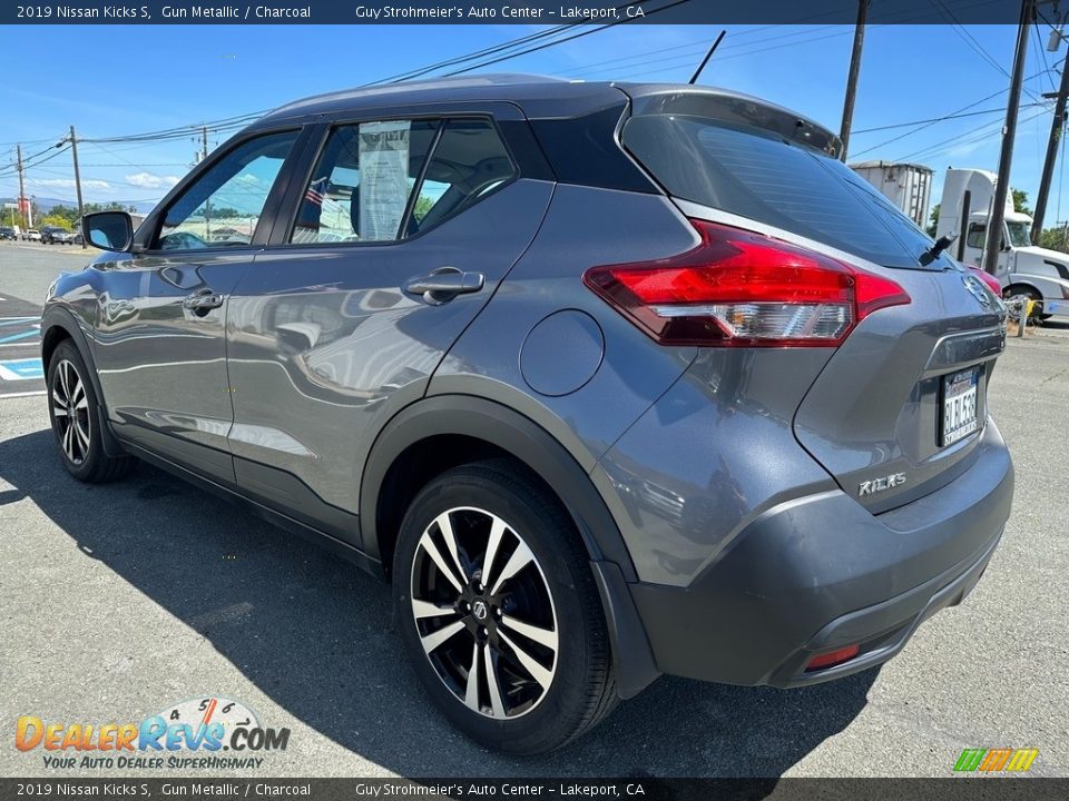 2019 Nissan Kicks S Gun Metallic / Charcoal Photo #4