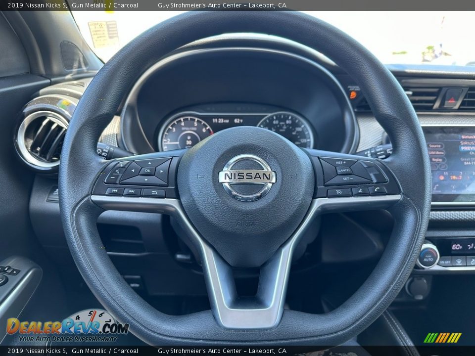 2019 Nissan Kicks S Steering Wheel Photo #9