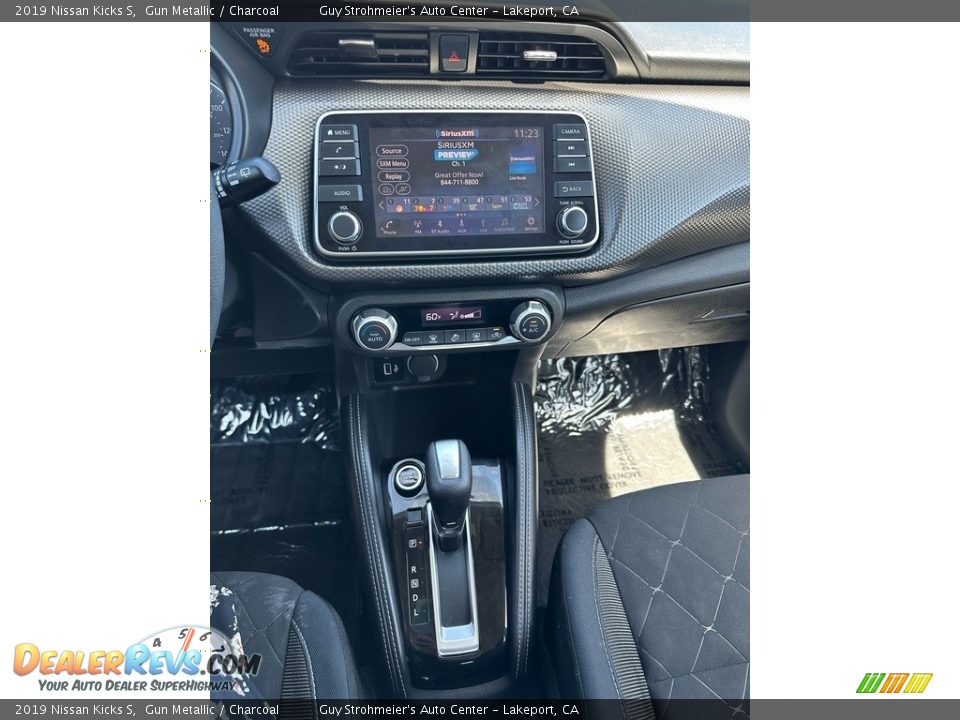 2019 Nissan Kicks S Gun Metallic / Charcoal Photo #10