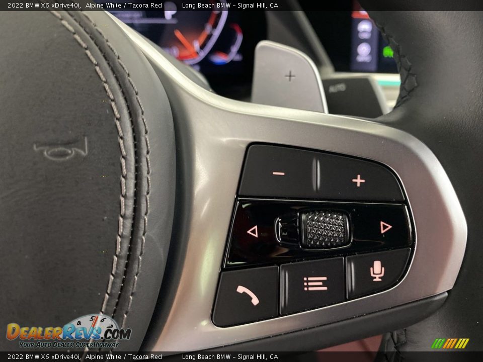 2022 BMW X6 xDrive40i Steering Wheel Photo #19