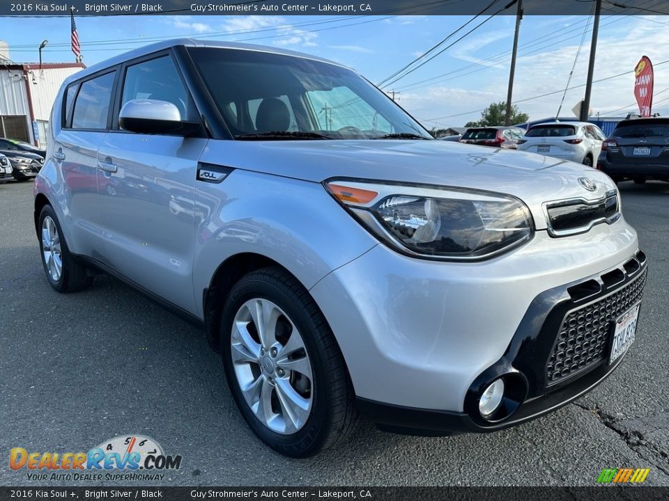 2016 Kia Soul + Bright Silver / Black Photo #1