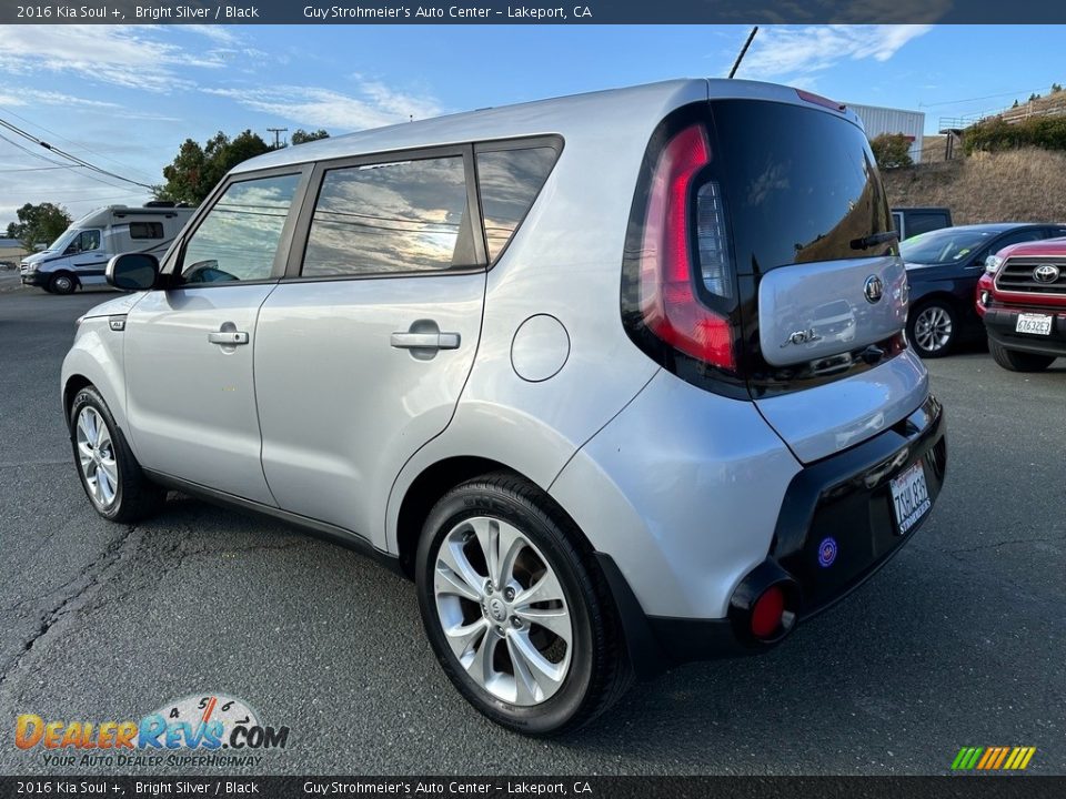 2016 Kia Soul + Bright Silver / Black Photo #4