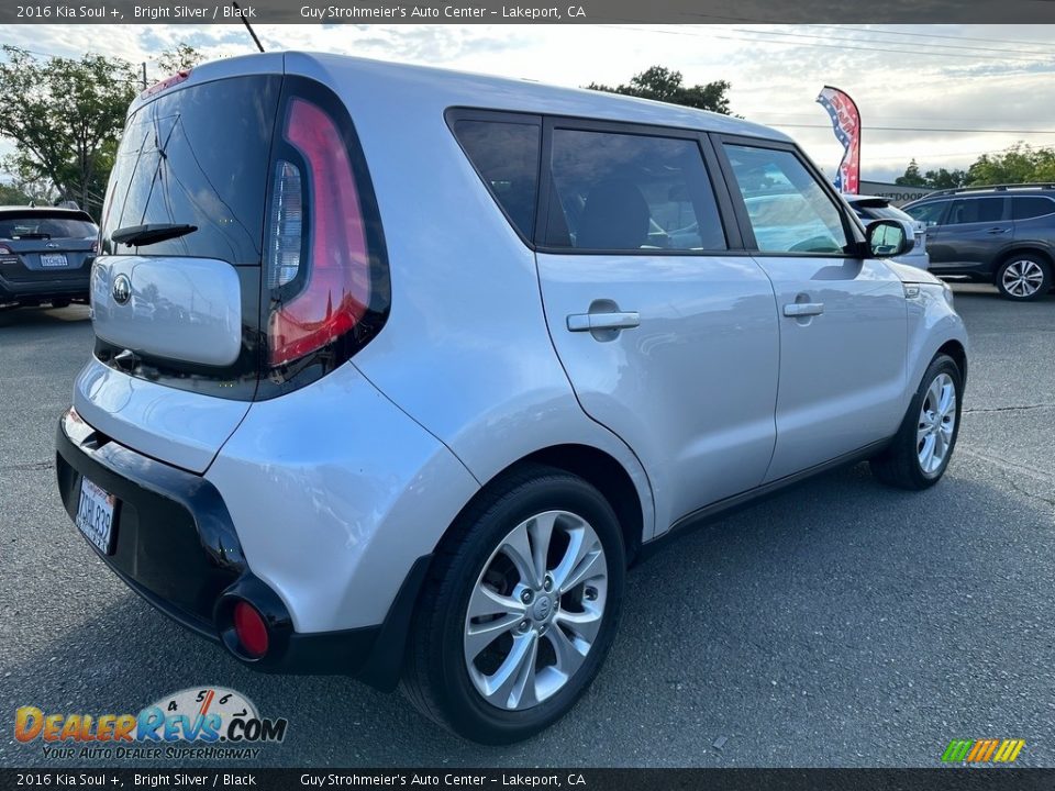 2016 Kia Soul + Bright Silver / Black Photo #6