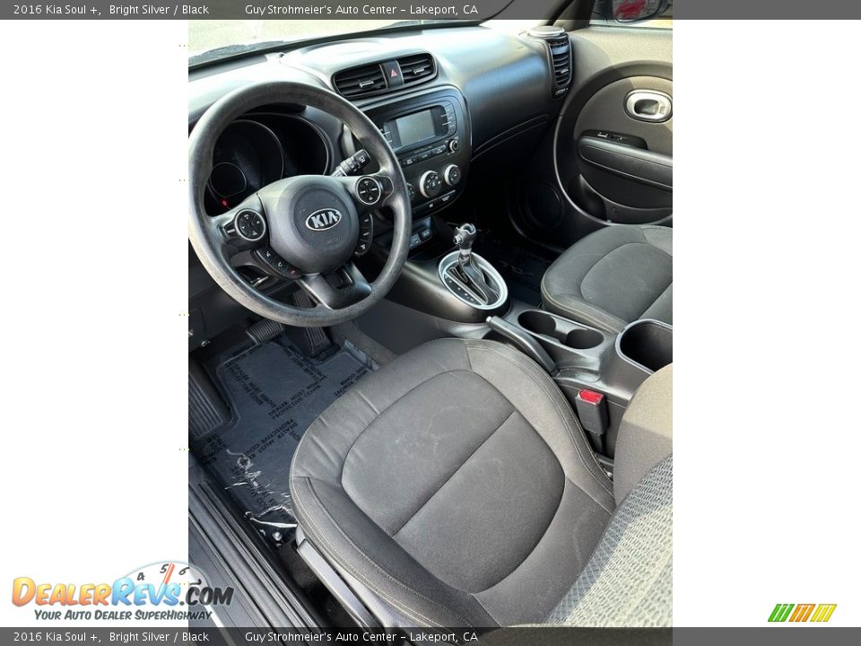 2016 Kia Soul + Bright Silver / Black Photo #11