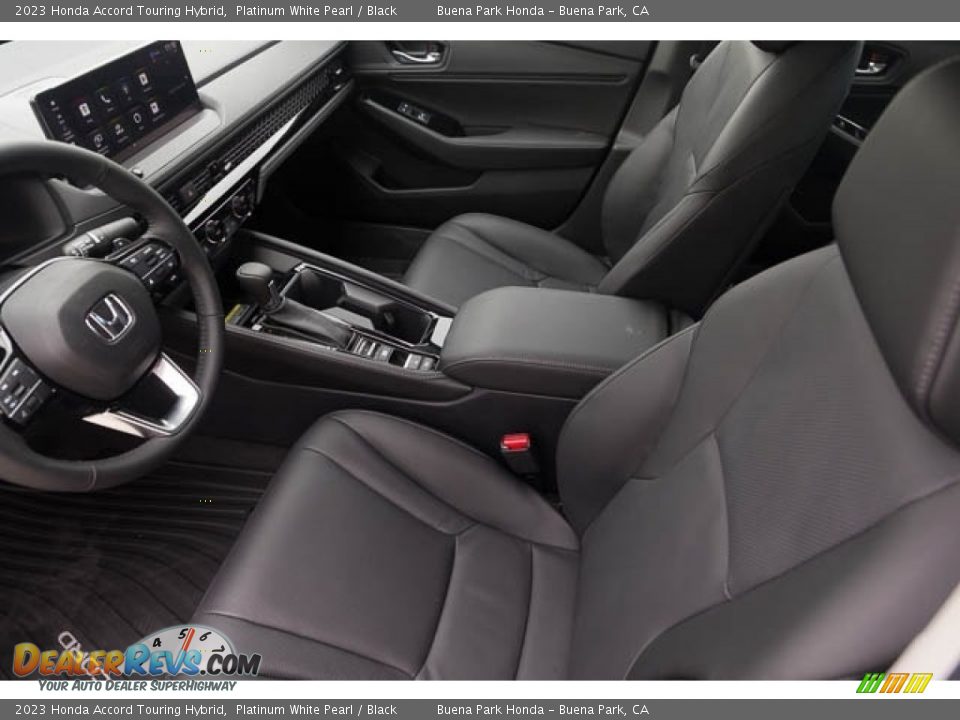 Front Seat of 2023 Honda Accord Touring Hybrid Photo #17