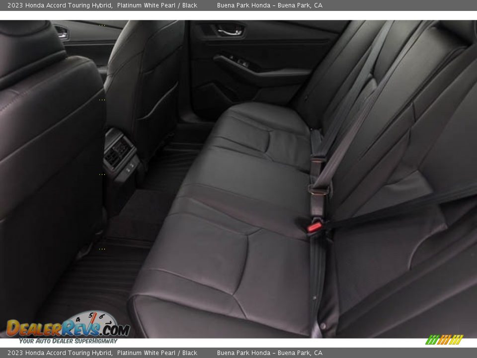 Rear Seat of 2023 Honda Accord Touring Hybrid Photo #18