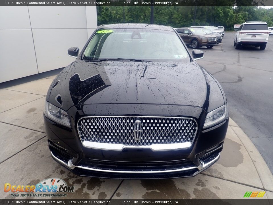 2017 Lincoln Continental Select AWD Black Velvet / Cappuccino Photo #9