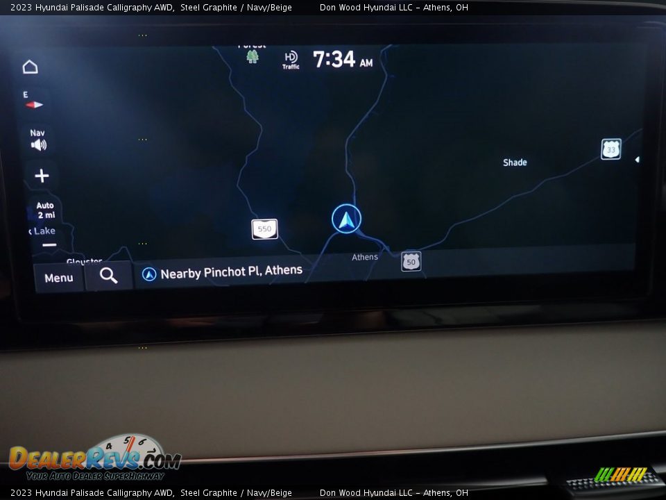 2023 Hyundai Palisade Calligraphy AWD Steel Graphite / Navy/Beige Photo #3