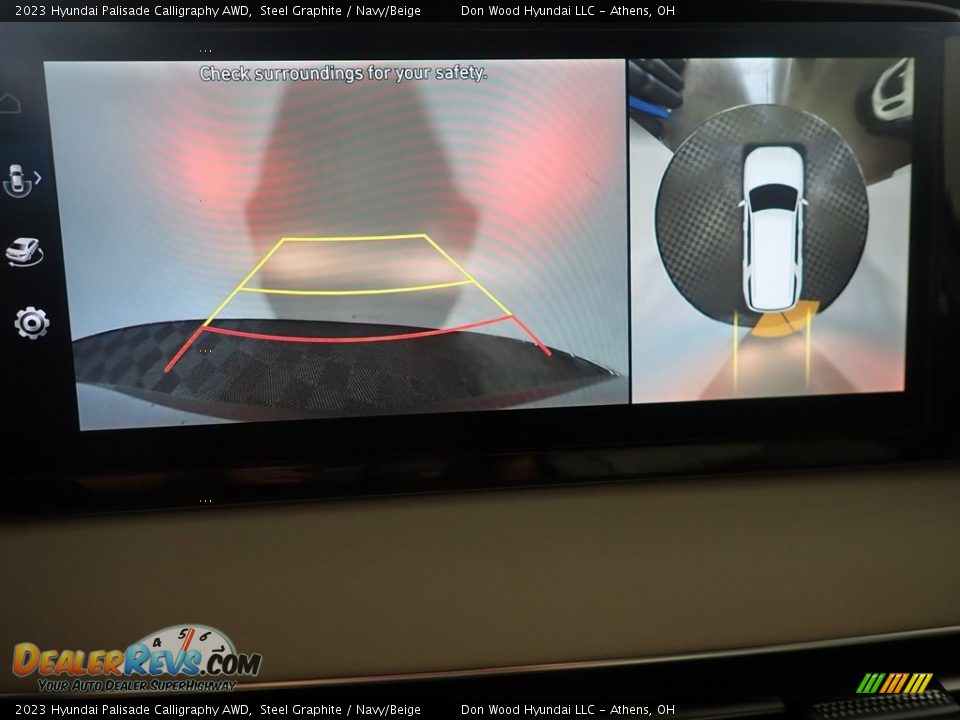 2023 Hyundai Palisade Calligraphy AWD Steel Graphite / Navy/Beige Photo #4