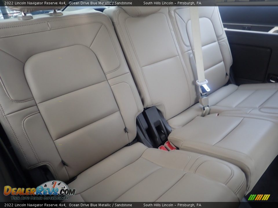 Rear Seat of 2022 Lincoln Navigator Reserve 4x4 Photo #14