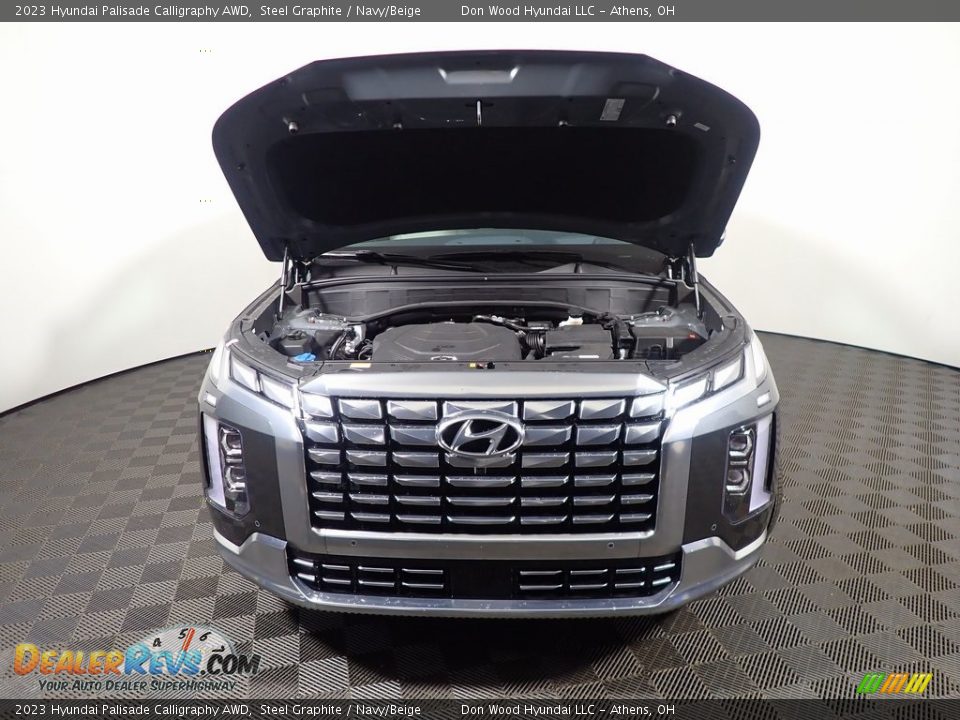 2023 Hyundai Palisade Calligraphy AWD Steel Graphite / Navy/Beige Photo #7
