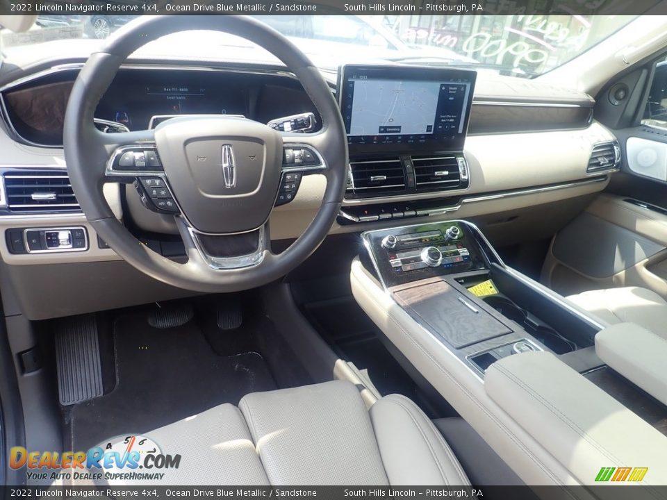 Sandstone Interior - 2022 Lincoln Navigator Reserve 4x4 Photo #18