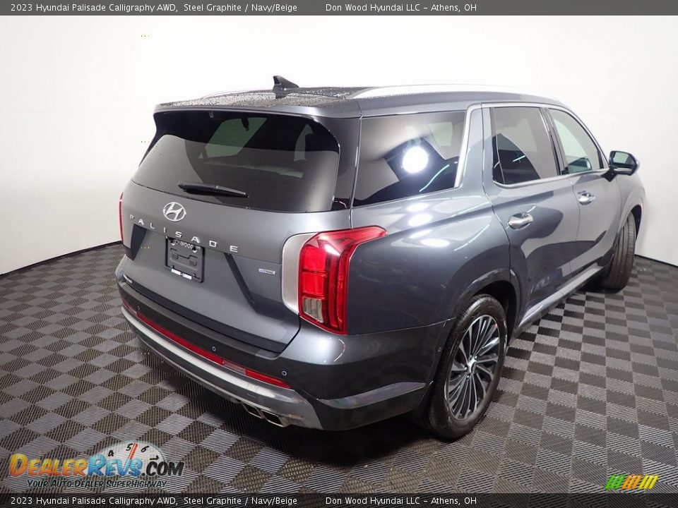 2023 Hyundai Palisade Calligraphy AWD Steel Graphite / Navy/Beige Photo #18