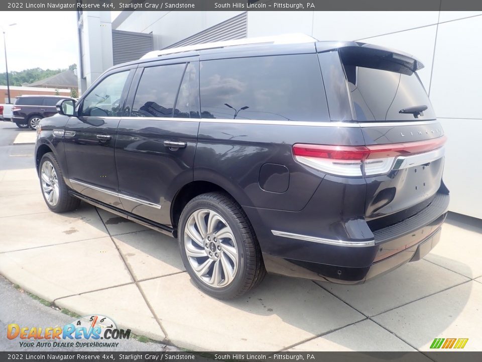 2022 Lincoln Navigator Reserve 4x4 Starlight Gray / Sandstone Photo #3