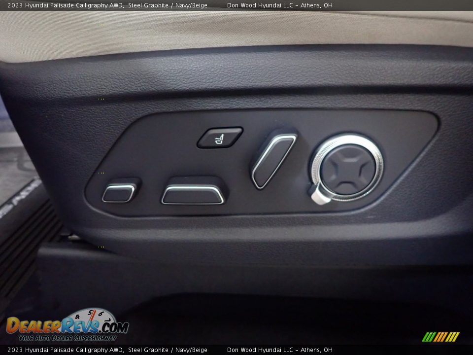 2023 Hyundai Palisade Calligraphy AWD Steel Graphite / Navy/Beige Photo #22