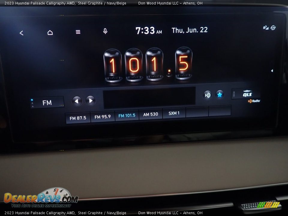 2023 Hyundai Palisade Calligraphy AWD Steel Graphite / Navy/Beige Photo #24