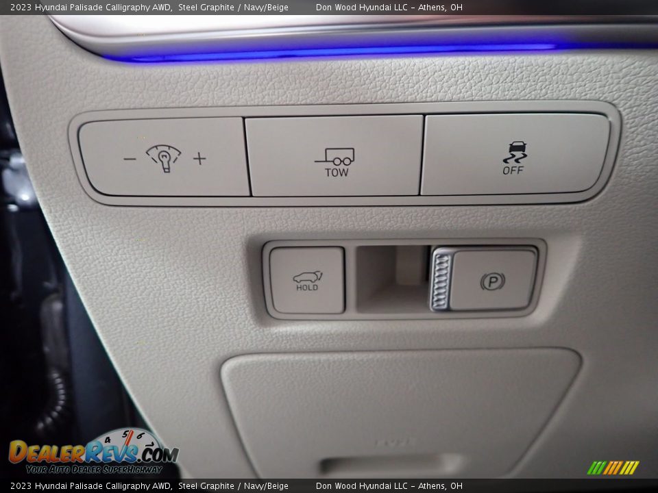 2023 Hyundai Palisade Calligraphy AWD Steel Graphite / Navy/Beige Photo #29