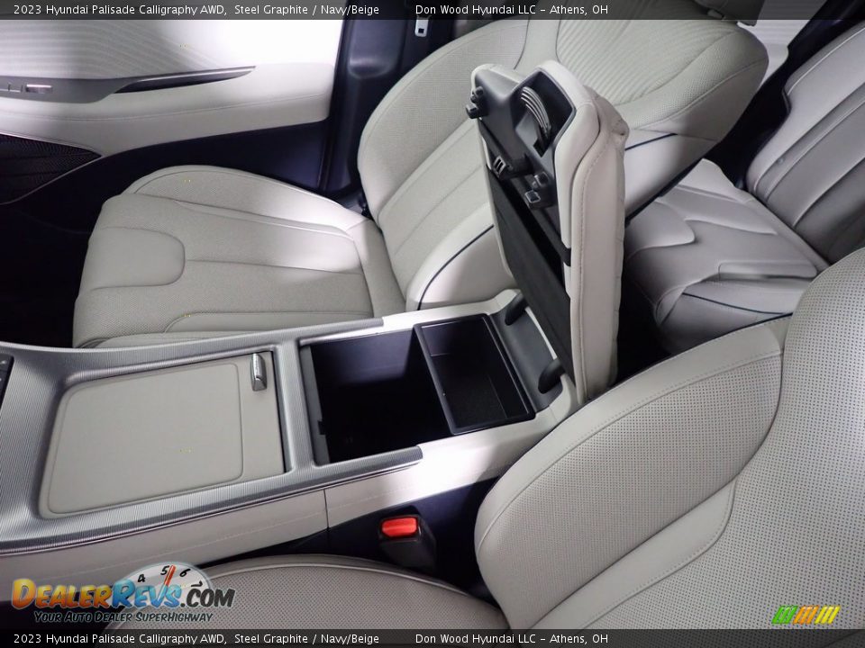 2023 Hyundai Palisade Calligraphy AWD Steel Graphite / Navy/Beige Photo #31