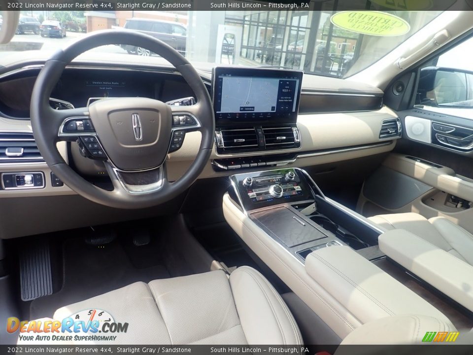 Sandstone Interior - 2022 Lincoln Navigator Reserve 4x4 Photo #17