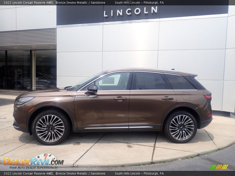 Bronze Smoke Metallic 2022 Lincoln Corsair Reserve AWD Photo #2