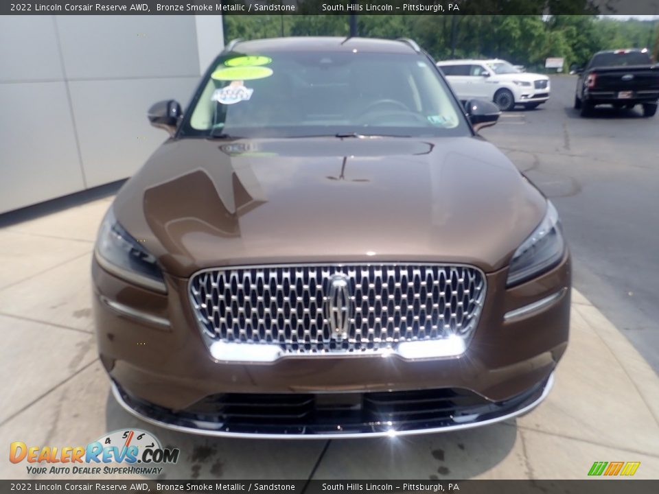 2022 Lincoln Corsair Reserve AWD Bronze Smoke Metallic / Sandstone Photo #9