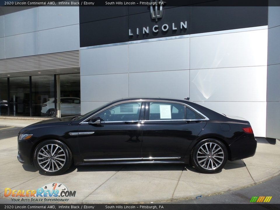 Infinite Black 2020 Lincoln Continental AWD Photo #2