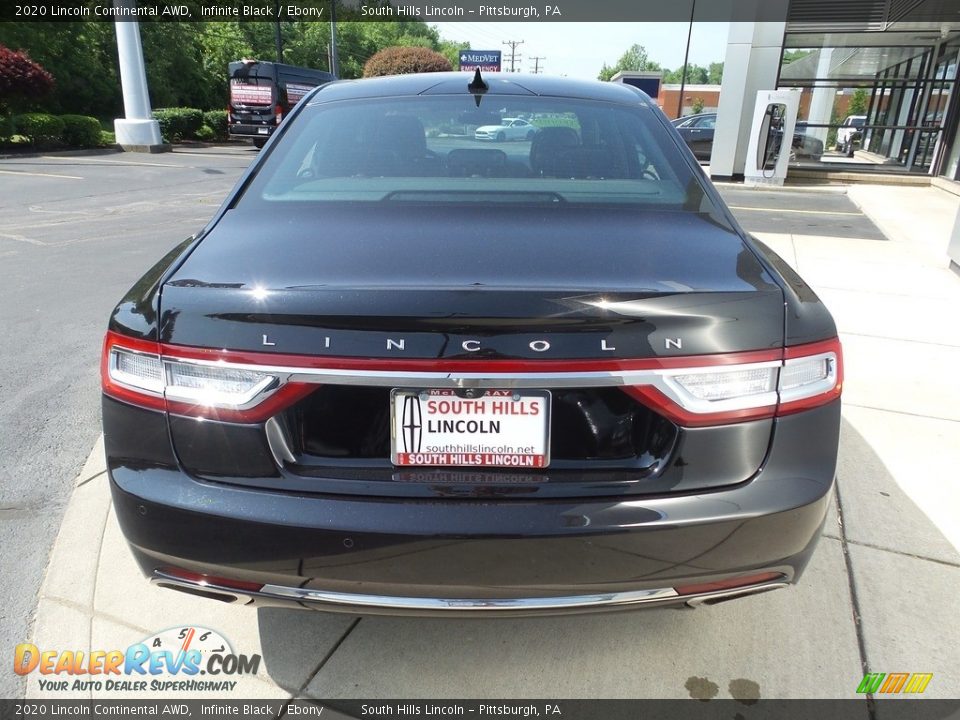 2020 Lincoln Continental AWD Infinite Black / Ebony Photo #4