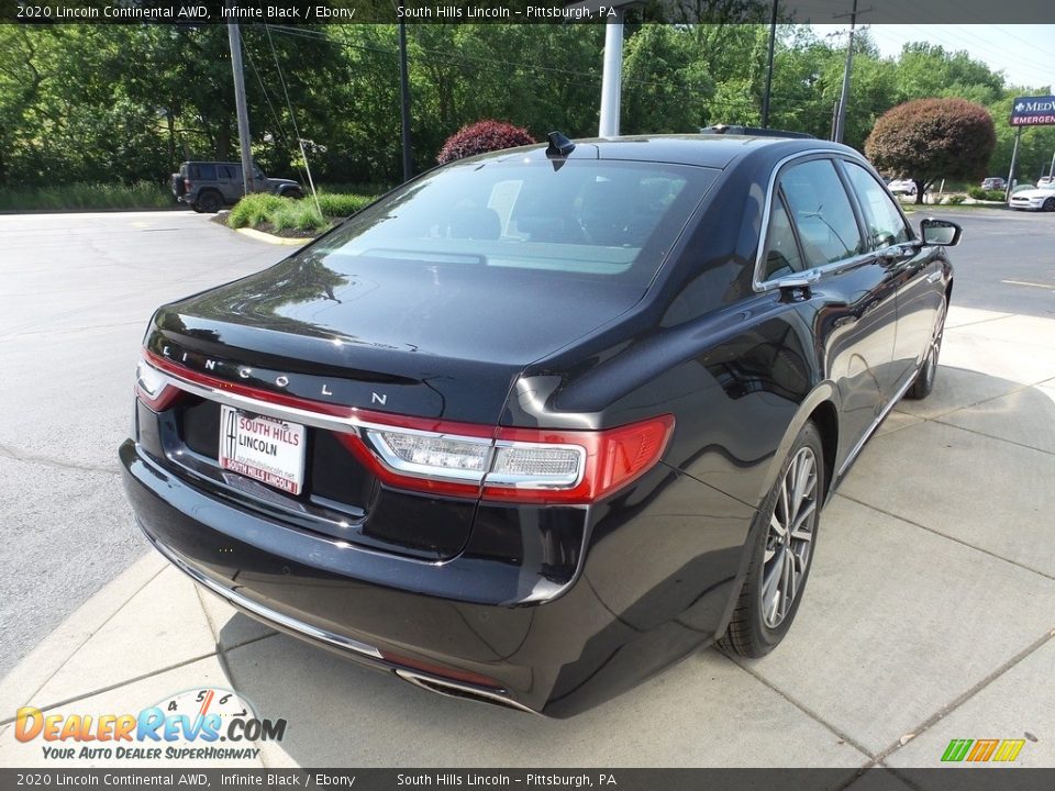 2020 Lincoln Continental AWD Infinite Black / Ebony Photo #6