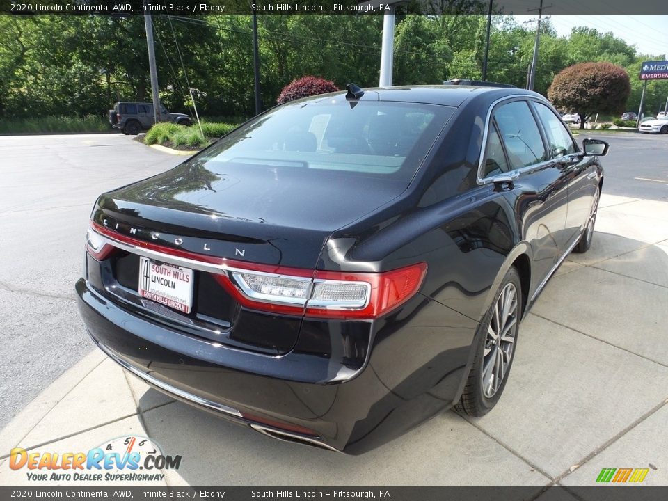 2020 Lincoln Continental AWD Infinite Black / Ebony Photo #6